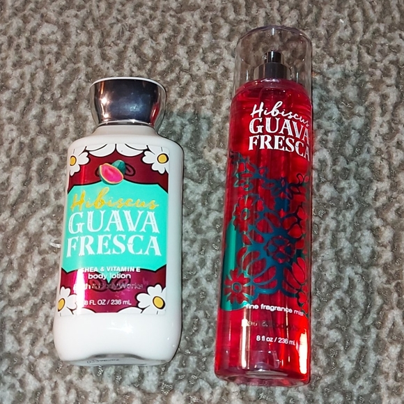 BBW Hibiscus Guava Fresca Body Lotion & Mist